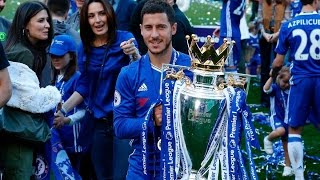 Chelsea celebration Premier League trophy 201617  English Commentary [upl. by Gavra]