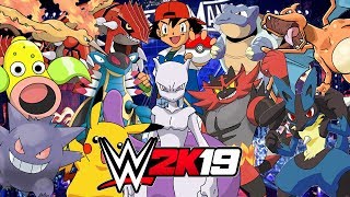 POKEMON ROYAL RUMBLE  WWE 2K19 Gameplay [upl. by Teador]