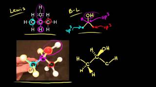 Threedimensional bondline structures  Structure and bonding  Organic chemistry  Khan Academy [upl. by Bolling]