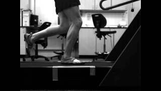 Treadmill Running In Vibram FiveFingers Slow Motion [upl. by Letta]