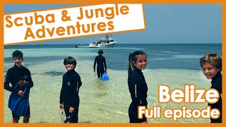 Belize Beach amp Jungle Adventure  Travel With Kids Belize [upl. by Hyozo]