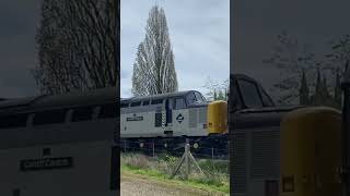 Class 37 37714 and class 17 D8568 arriving into tenterdon station￼the Kent and East Sussex railway [upl. by Ettenay255]