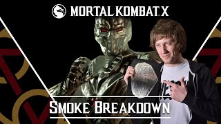 MKX  Smoke Character Overview with Usedforglue [upl. by Redwine948]