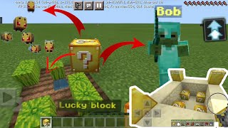 Lucky Block Addon for MCPE  MediaFire Link  Minecraft Pocket Edition  DEDICATED VIDEO [upl. by Janeen]