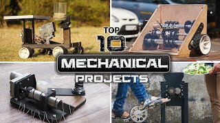 Top 10 Mechanical Projects Ideas 2023  DIY Mechanical Engineering Projects [upl. by Wernsman]