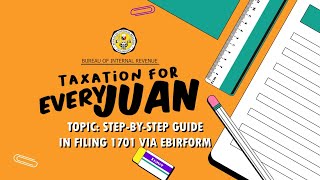 BIR Form No 1701 StepbyStep Filing Guide [upl. by Fabrienne]