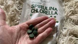 Honest Review Spirulina And Chlorella Tablets [upl. by Cand95]