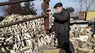 Incredible Kindling Wood Splitter Tools Dangerous Kindling and Wood Splitter Tools [upl. by Ayekram]