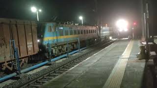 Tiruvananthapuram central  Silchar  Aronai express  Arrived Rampurhat jn [upl. by Chara]