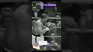 Ali vs Liston shortvideo boxerworld boxer ali fighting classic [upl. by Stiles]