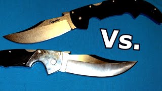 Cold Steel Espada Large G10AUS10A Vs S35VN [upl. by Etyam]