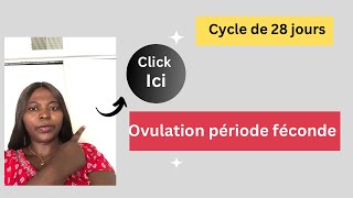 Comment déterminer le jour de l’ovulation et la période féconde d’un cycle de 28 jours [upl. by Acilef]