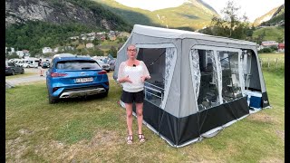 How to erect a Camplet trailer tent [upl. by Annovad824]