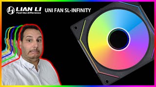 LIAN LI UNI FAN SLINFINITY on clipse des ventilateurs RGB entre eux [upl. by Irret]