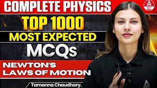 Laws of Motion  Class 11 Physics  Most Important Questions for NEET 2024Tamanna Mam [upl. by Sibella]