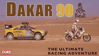 ParisDakar Rally 1990 [upl. by Ahto]