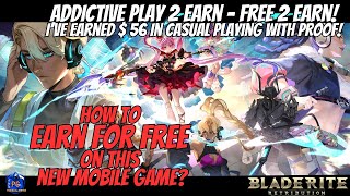 EARN FOR FREE ON NEW PLAY 2 EARN MOBILE GAME HOW  PUBG GAMEPLAY NFT GAME FREE 2 PLAY [upl. by Ailaham]