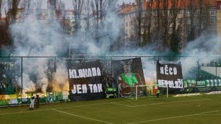 Bohemians 1905 10 Slezsky Opava 31032013 Choreo amp Support [upl. by Ecinereb887]