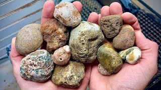 Are these ugly agates beautiful inside [upl. by Ahsiled]