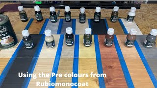 HOW to USE Rubio Monocoat PRE Age and PRE Colors for a Perfect Finish [upl. by Ykcin]