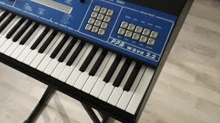 PPG Wave 22 Synthesizer quotDelusionquot [upl. by Riobard]