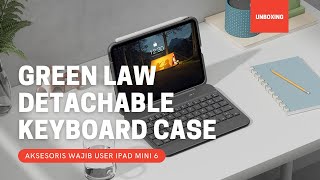 Unboxing GreenLaw Ipad Mini 6 Keyboard Case [upl. by Onurb718]