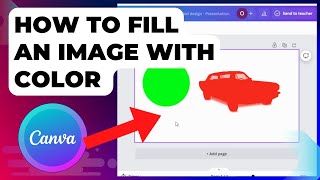 How To Fill An Image With Color In Canva Easy Tutorial [upl. by Limbert49]