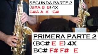 MI CUCU  TUTORIALES PARA EL SAX ALTO  SANTIAGO PACHECO [upl. by Brose216]