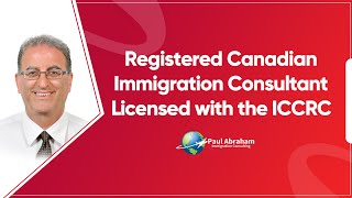 Registered Canadian Immigration Consultant Licensed with the ICCRC [upl. by Enirtak736]