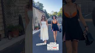 Wow Real Housewives Julia Haart and Jill Zarin looking ❤️❤️❤️in Bridgehampton NY hamptons nyc [upl. by Llirret]