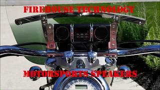 Firehouse Technology Motorcycle ATV Stereo Speaker Systems [upl. by Ahsirpac]