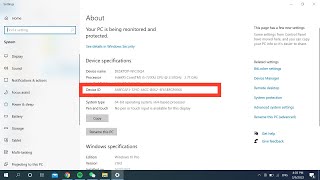 How to find Device ID in Laptop [upl. by Gnex650]