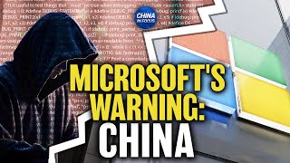 Microsoft Sends Alarm on China Threats Taiwan Detects 153 Chinese Warplanes  China in Focus [upl. by Goodwin112]