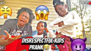 DISRESPECTFUL KIDS PRANK GONE EXTREMELY WRONGMUST WATCH 🤯👀 [upl. by Nahn]