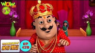 Motu Patlu Cartoons In Hindi  Animated cartoon  Prince Motu Wow Kidz [upl. by Tuneberg]