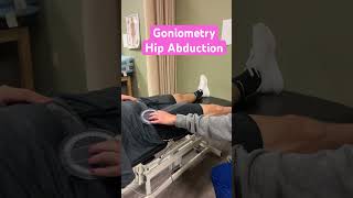 Goniometry for Hip Abduction [upl. by Eizzil]