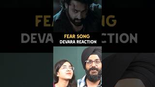 Fear Song REACTION🔥 Devara Part 1  Jr NTR  Anirudh devara ntr anirudh [upl. by Ode]