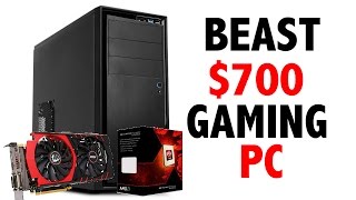 BUILD A BEAST 700 gaming PC 2015 theoretical build [upl. by Aetnuahs]