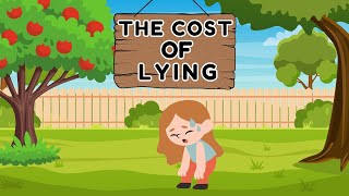 The cost of lying  Animated fairy tales  story for kids  Prime kids TV [upl. by Nahtahoj186]