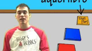 02 Spanish lesson  Demonstrative adjectives part 1 this amp that [upl. by Eceerehs139]