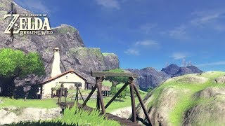 Hateno Village Links House  Zelda Breath of the Wild [upl. by Ahtabat333]