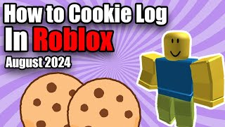 HOW TO EASILY COOKIE LOG INTO SOMEONES ACCOUNT IN ROBLOX August 2024 [upl. by Madi339]