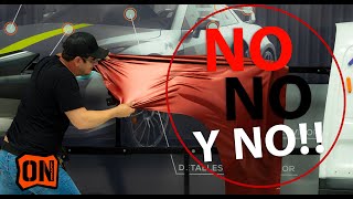 6 ERRORES QUE NO DEBES COMETER AL VINILAR  ROTULAR TU VEHICULO  vinyl Wrap mistakes [upl. by Matthews]