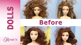 Belle Dolls Multi Makeover Part 1  Hair Repair [upl. by Benisch]