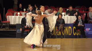 Marco Bodini amp Kristina Charitonovaite  Tango  Antwerp Diamond Dance Sport Cup 2023 [upl. by Aisset]