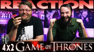 Game of Thrones 4x2 REACTION quotThe Lion and the Rosequot [upl. by Teddy]