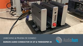 Burson Audio Conductor 3X GT amp Timekeeper 3X GT  UNBOXING amp ANÁLISIS [upl. by Burack]