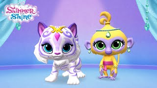 Shimmer and Shine Genie Games 👸 CARE FOR PETS  Help Shine take care of Tala amp Nahal [upl. by Hoyt271]