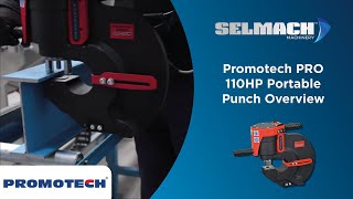 Promotech PRO 110HP Portable Punch Selmach Machinery [upl. by Ybor]