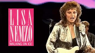 Lisa Nemzo  Walking On Ice Musikladen Eurotops 1986 [upl. by Gurolinick]